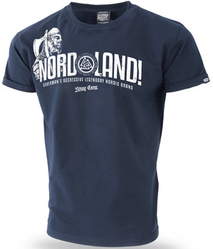 T-shirt DOBERMANS NORDLAND TS284 granatowy