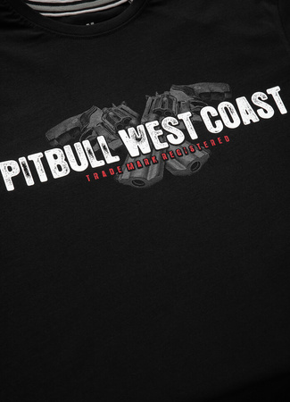 T-shirt PIT BULL MAKE MY DAY czarny