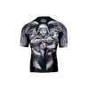 Short sleeve rashguard EXTREME HOBBY EZECHIEL czarny