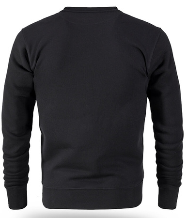 Bluza DOBERMANS NEVER FORGETS BC379 czarna prosta