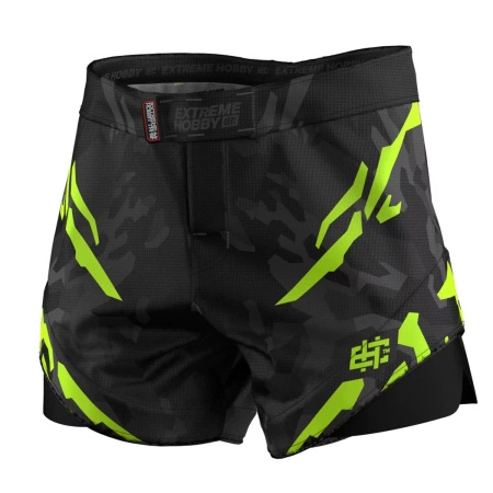 Spodenki combat EXTREME HOBBY BLACK PANTHER limonkowe