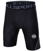 Spodenki PIT BULL COMPRESSION SPORTS czarno-niebieskie