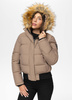 Damska kurtka PIT BULL AZALEA WMN beżowa (dark sand)