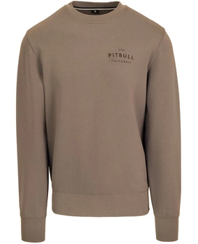 Bluza PIT BULL SAMPSON brązowa (taupe) prosta