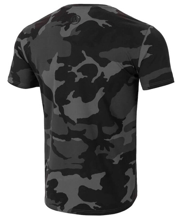 T-shirt PIT BULL SLIM FIT CLASSIC BOXING all black camo