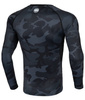 Longsleeve Rashguard PIT BULL SMALL LOGO ALL BLACK CAMO długi rękaw