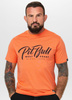 T-shirt PIT BULL EL JEFFE fluo orange