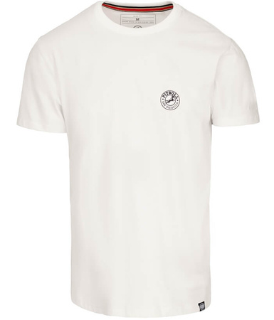 T-shirt PIT BULL SAN DIEGO CA SMALL LOGO biały (off white)