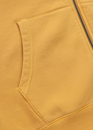 Bluza PIT BULL WASHED VINTAGE BJJ washed yellow rozpinana