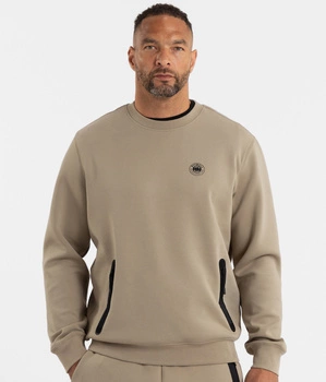 Bluza PIT BULL DOGWOOD beżowa (dark sand) prosta