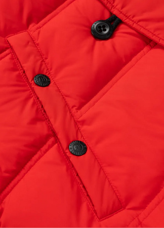 Kurtka parka PIT BULL KINGSTON II pomarańczowa (flame red)