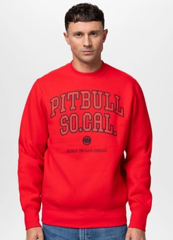 Bluza PIT BULL SO CAL fluo red prosta