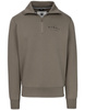 Bluza PIT BULL SAMPSON HALF ZIP brązowa (taupe)