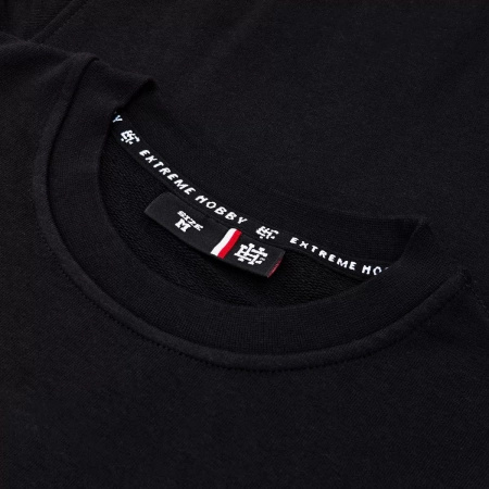 Bluza EXTREME HOBBY WHEEL prosta czarna