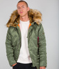 Kurtka ALPHA INDUSTRIES N3B VF 59 oliwkowa (sage green) 103141 01