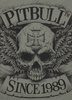 Bluza PIT BULL WASHED BITE ME grey harbour kaptur