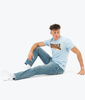 T-shirt Lonsdale CLASSIC soft sky