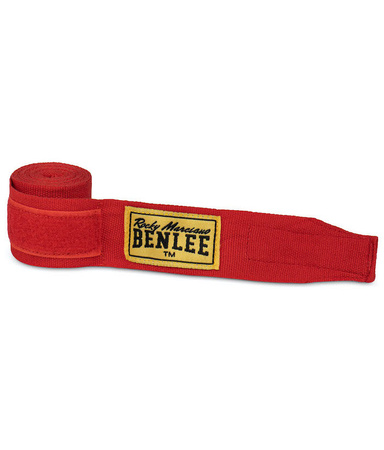 Bandaże bokserskie, owijki BENLEE ELASTIC 450 cm czerwone