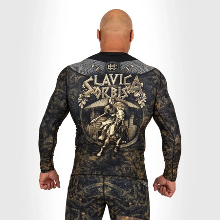 Longsleeve rashguard EXTREME HOBBY SLAVICA ORBIS moro