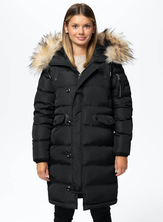 Damska kurtka parka PIT BULL QUEENSTON WMN czarna