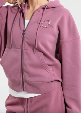 Damska bluza PIT BULL MANZANITA HEART WMN pink rozpinana