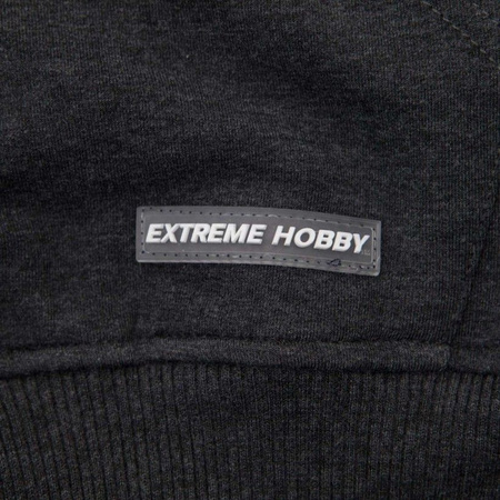 Bluza EXTREME HOBBY SPORT LINE ciemnoszara stójka