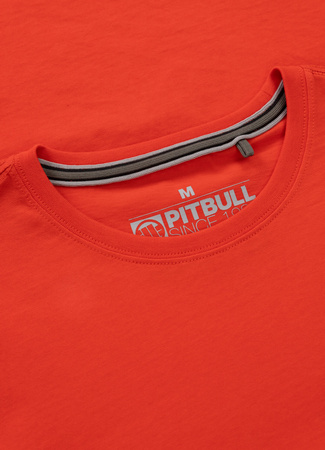 T-shirt PIT BULL SMALL LOGO 25 flame red