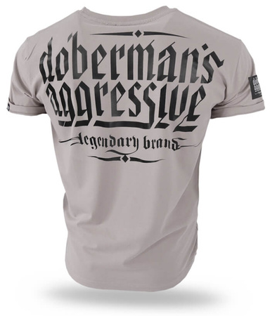 T-shirt DOBERMANS UNITED FIGHT TS279 beżowy