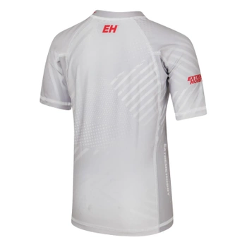 Short sleeve rashguard kids EXTREME HOBBY POLSKA PRIME biały
