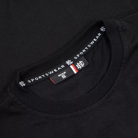 T-shirt EXTREME POCKET CRUCIAL czarny