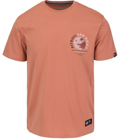 T-shirt PIT BULL  PLANET SURF pale salmon