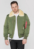 Kurtka ALPHA INDUSTRIES INJECTOR III oliwkowa (sage green) 143104 01