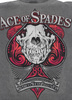 T-shirt PIT BULL Denim Washed ACE OF SPADES 2 grafitowy