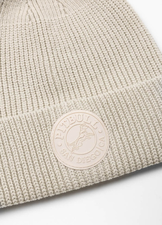 Czapka zimowa PIT BULL SAN DIEGO CA white stone