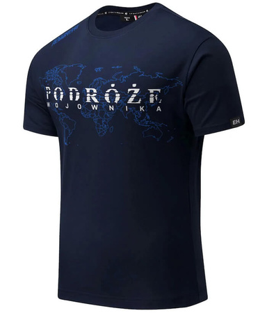 T-shirt EXTREME HOBBY PODRÓŻE WOJOWNIKA granatowy