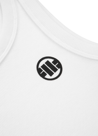 Damski Tank top PIT BULL Rib LAYLA WMN biały