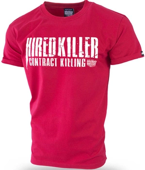 T-shirt DOBERMANS CONTRACT KILLING TS286 czerwony