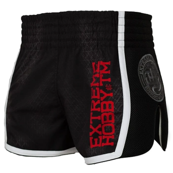 Spodenki muay thai EXTREME HOBBY BLACK ARMOUR czarny
