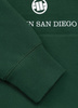Bluza PIT BULL SO CAL hunter green kaptur