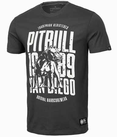 T-shirt PIT BULL SAN DIEGO DOG grafitowy