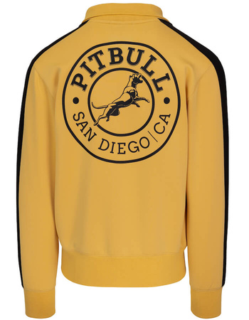 Bluza PIT BULL OLDSCHOOL SAN DIEGO CA żółta (pale yellow) stójka