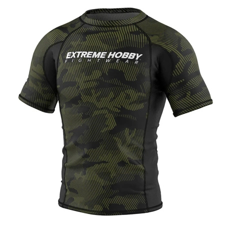 Short sleeve rashguard EXTREME HOBBY HAVOC khaki