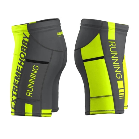 Legginsy Biegowe 1/3 Męskie Draft