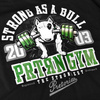 T-shirt PRETORIAN STRONG AS A BULL! czarny