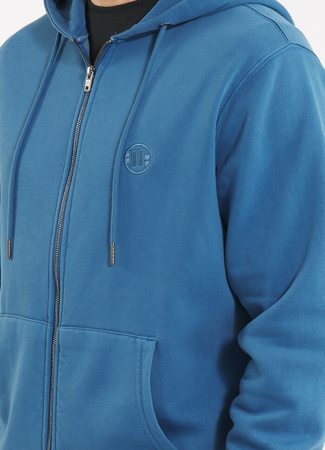 Bluza PIT BULL WASHED LANCASTER 2 shade blue rozpinana kaptur