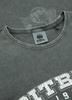 T-shirt PIT BULL Denim Washed  BORN IN 1989 grafitowy