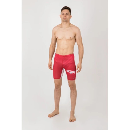 Legginsy Biegowe 1/3 Męskie Polska Prime