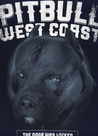 Bluza PIT BULL BLACK DOG granatowa prosta