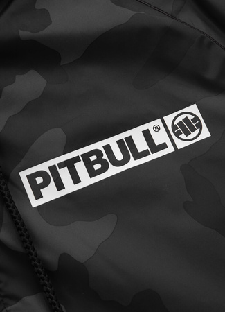 Kurtka PIT BULL ATHLETIC LOGO  all black camo