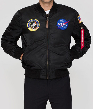 Kurtka ALPHA INDUSTRIES MA-1 VF NASA czarna 166107 03